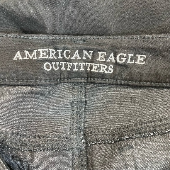 American Eagle Black Jeggings Pants - Picture 4 of 7
